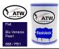 Preview: Fiat, Blu Venezia Pearl, 888 / PB1: 500ml Lackdose, von ATW Autoteile West.